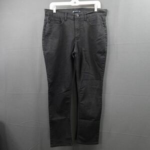 Lee Womens Jeans 16 Black Straight Minimalist Everyday High Rise Lightweight